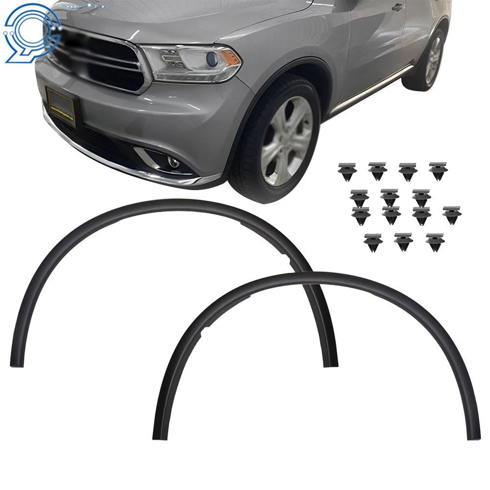 Set of 2 Front Fender Flares for Dodge Durango (2011–2022)