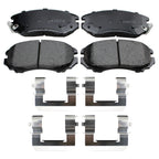 Front Rotors & Akebono ProACT Ceramic Brake Pads Kit for Buick Regal (2000–2005)