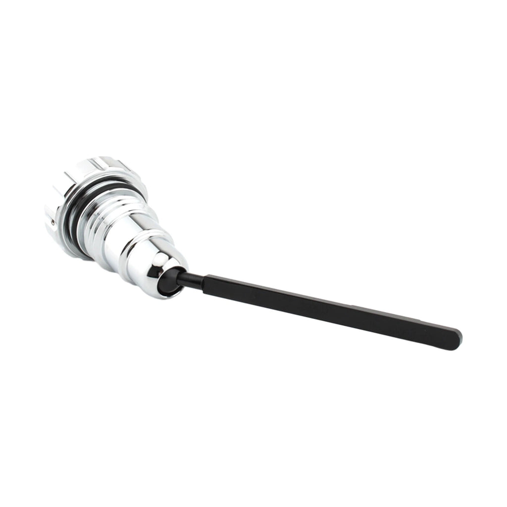 Oil Dipstick Tank Cap Plug for Touring FLH/T (2007–2016) Silver T9