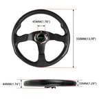 14" Steering Wheel + Quick Release Adapter 110H for Civic Integra (1992–2001)