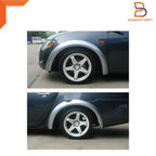 W32 White Fender Flares Wheel Arches for Mitsubishi Triton Ute (05-15)