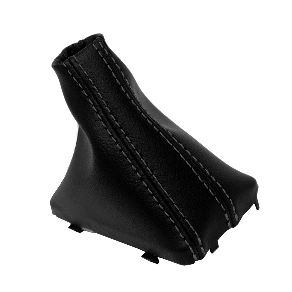 Automatic Shift Boot for Audi Q5 (2009–2017) - Leather Synthetic, Gray Stitch