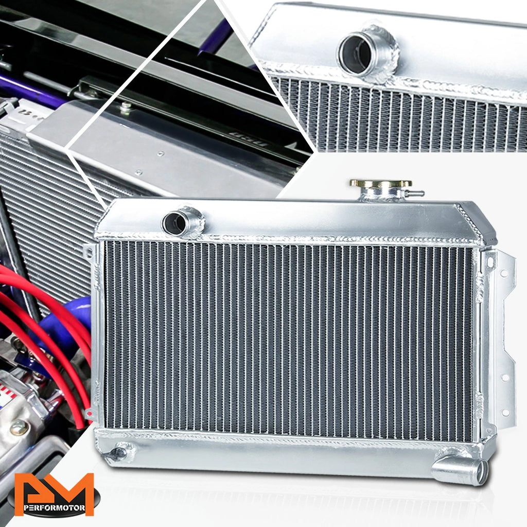 2-Row Aluminum Racing Radiator for Datsun 510 (1968–1973) Srl311/Sr/521 1.6 L4