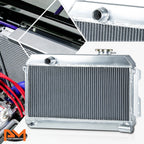 2-Row Aluminum Racing Radiator for Datsun 510 (1968–1973) Srl311/Sr/521 1.6 L4