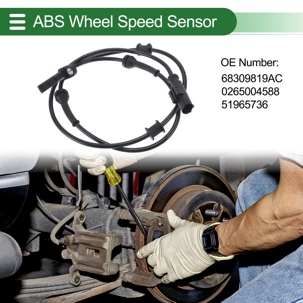 ABS Wheel Speed Sensor No. 68309819AC for Dodge Ram ProMaster 1500 (2014–2023)