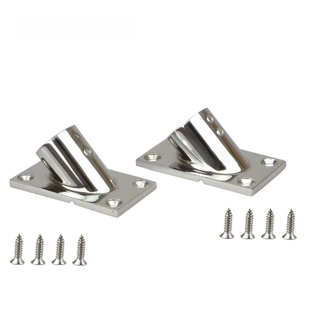 Hand Rail Installation Base for Boat (316 Stainless Steel, 22mm, 25mm)