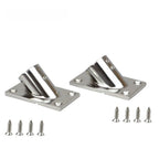 Hand Rail Installation Base for Boat (316 Stainless Steel, 22mm, 25mm)