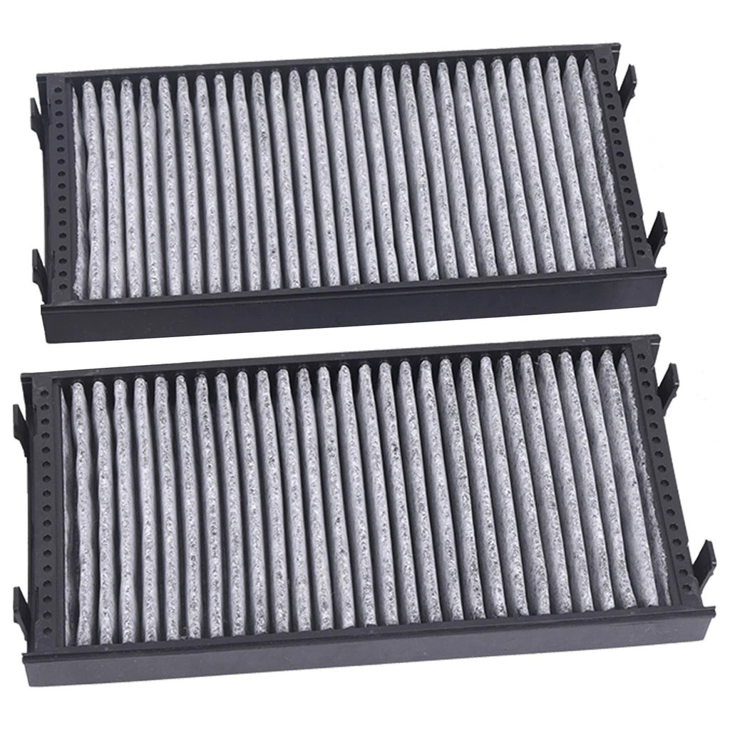2Pcs Activated Carbon Cabin Air Filter for BMW X5 X6 (2007-2019)