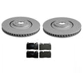 Front Brake Kit 380mm Disc Rotors & Textar Pads for Audi Q5 (2018–2023)
