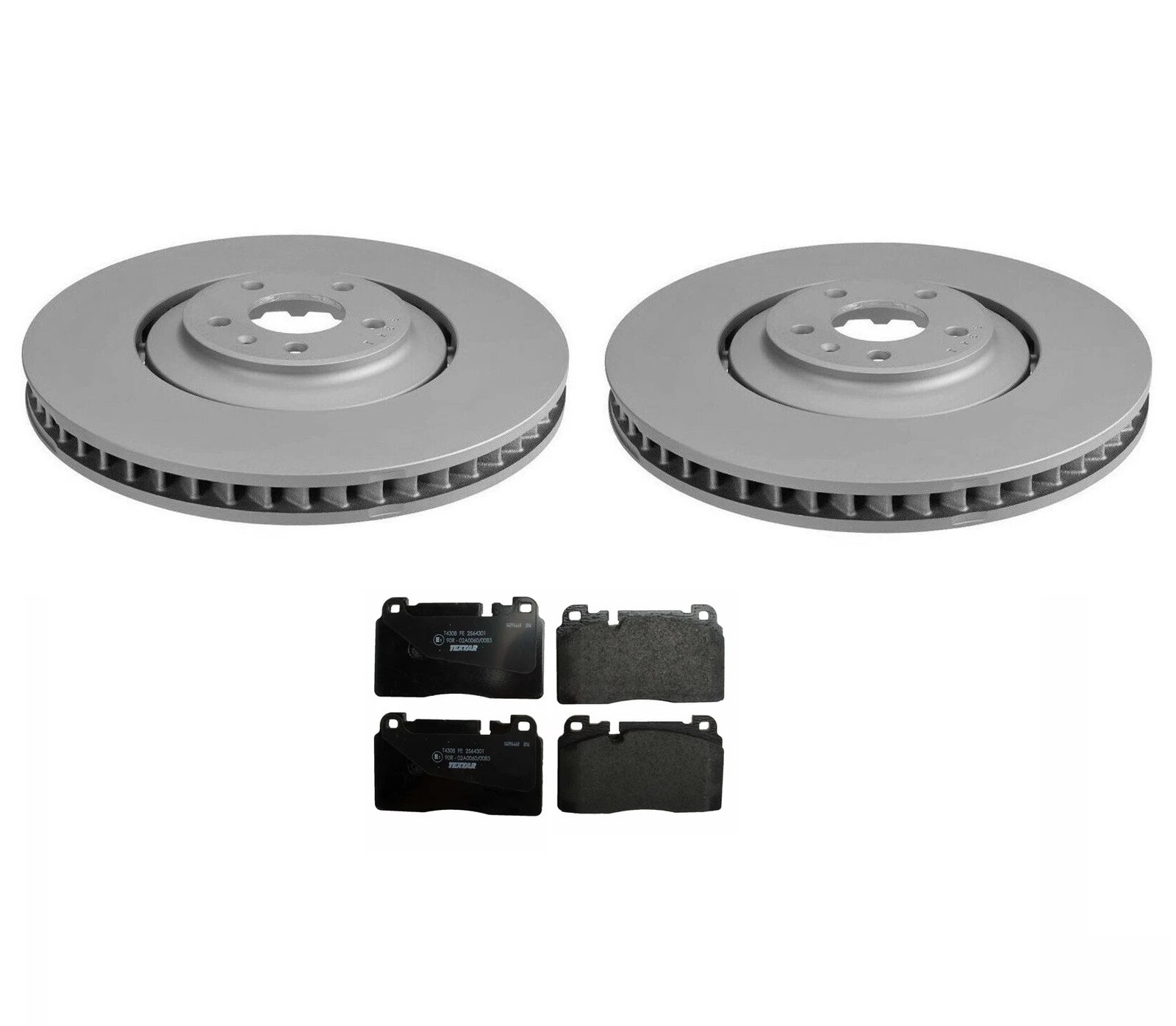 Front Brake Kit 380mm Disc Rotors & Textar Pads for Audi Q5 (2018–2023)