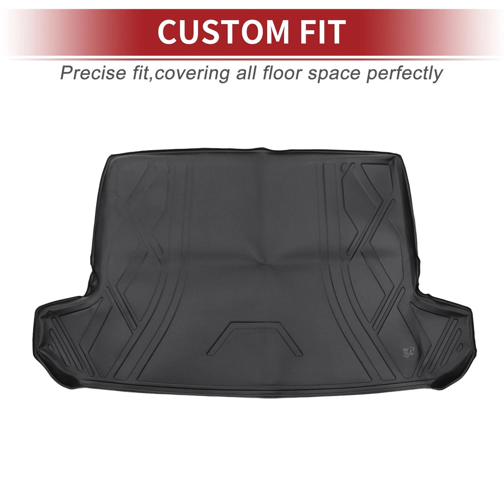 Cargo Liner Rear Trunk Mat for Hyundai Tucson (2019–2021) TPE Diamond Pattern