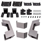 6" Drop Axle Flip Under Bed C Notch Lowering Kit for Silverado Sierra (2007–2018)