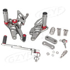 Adjustable Rearset Footrest Pegs for Suzuki GSXR1000 (2009-2016)
