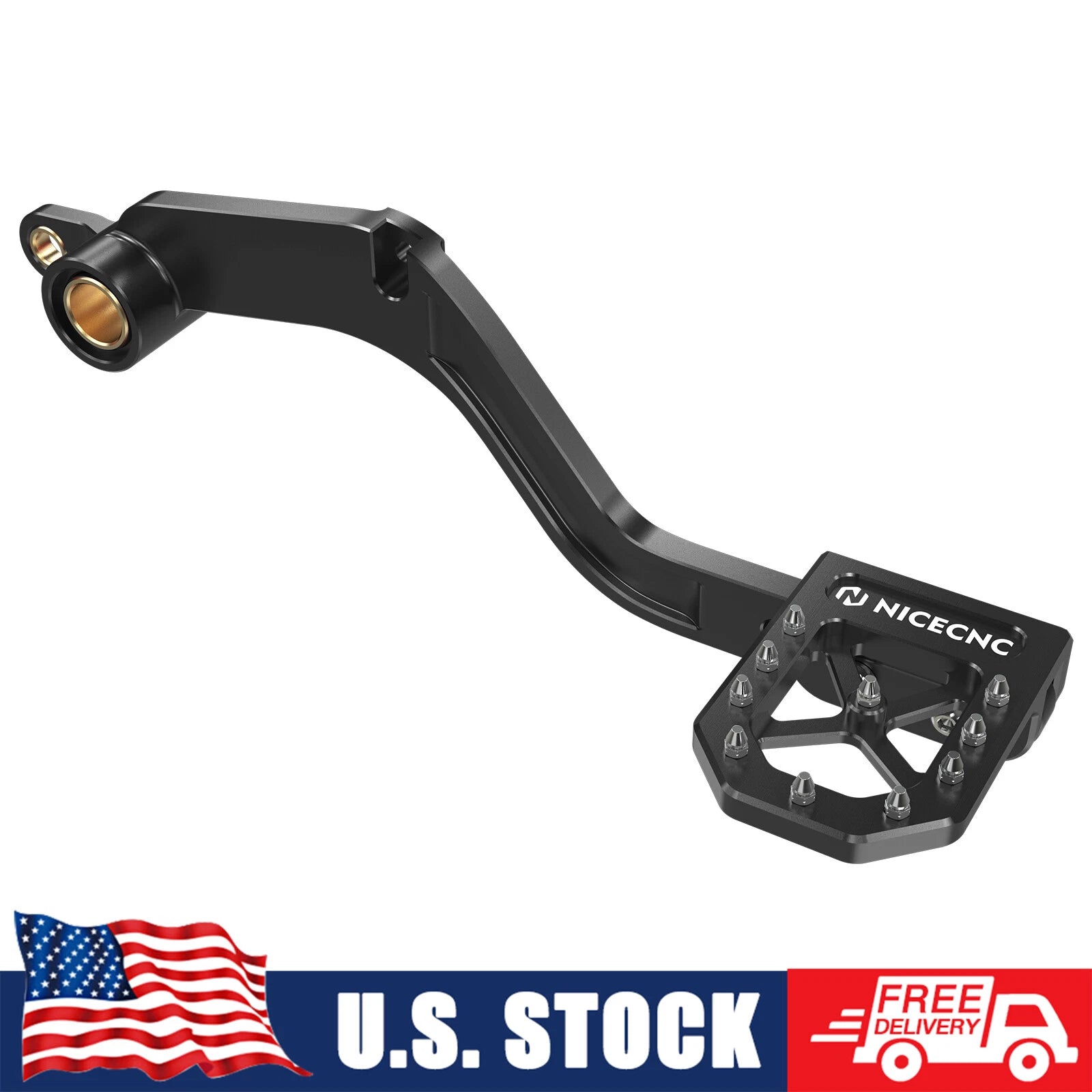 Aluminum Brake Foot Pedal Lever for Yamaha YFZ450X/R/RSE (#18P-27211-01-00)