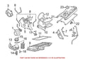 Genuine OEM Left Engine Valve Cover 11127524406 for BMW