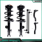 Front Struts w/Spring Sway Bar Outer Tie Rod for Toyota RAV4 (2006–2012)