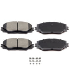 Front Drilled Rotors and Brake Pads for Toyota Corolla Matrix Vibe (2009–2019)