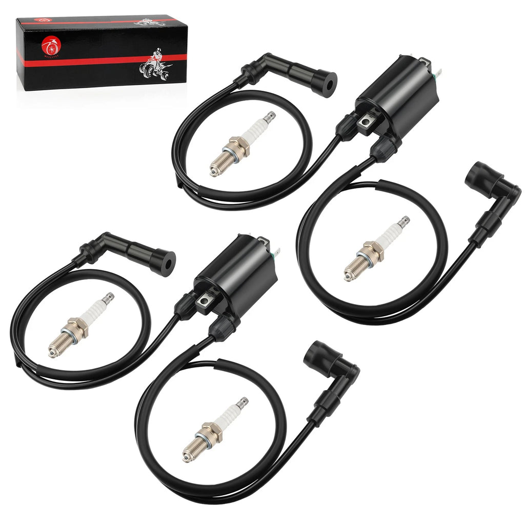 Ignition Coil & Spark Plug for Kawasaki VN1500 Vulcan 1500 Drifter (1999–2005)