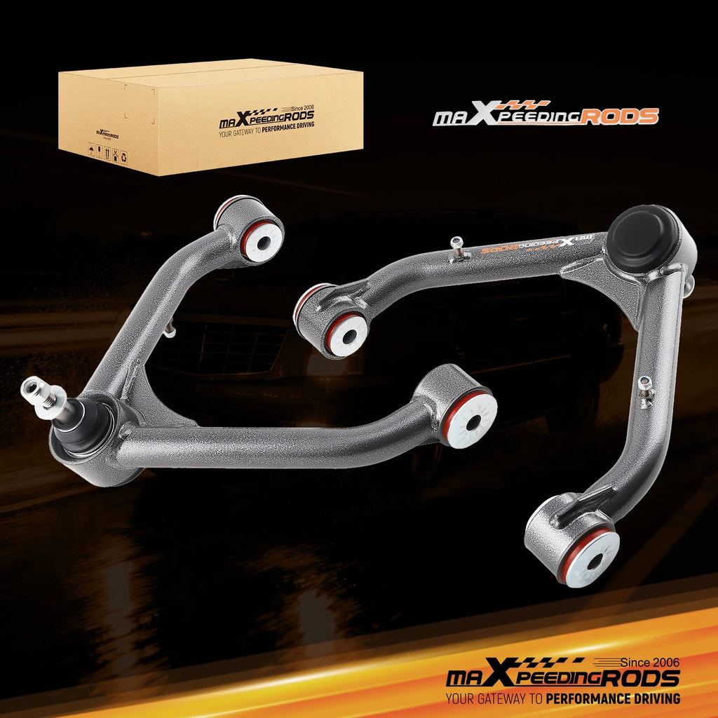 Set of 2 Lift Front Upper Control Arms for Silverado Sierra 1500 (1999–2006)