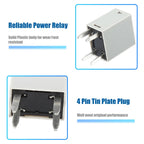 2X 4 Pin Power Relay 68083380AA 12VDC for Dodge Ram Jeep 