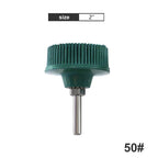 2 Inch Electric Drill Disc Brush Set of 3 - Emery Abrasive Bristle Disc