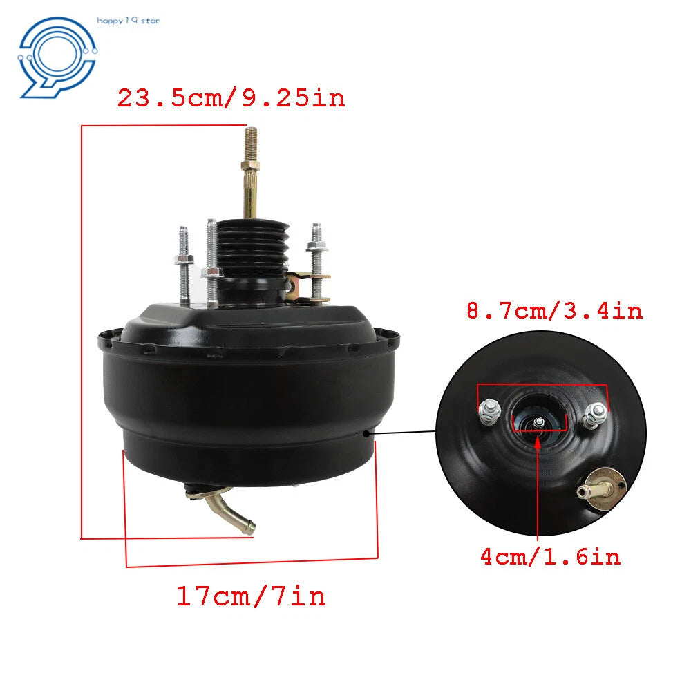 Power Brake Booster 53-2555 for Nissan D21 Pickup (1988–1994)