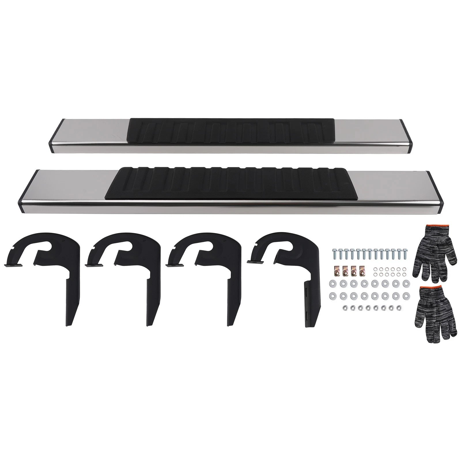 Side Step Running Board for Ford F-150 2004-2014 Non-Slip Protection ABS