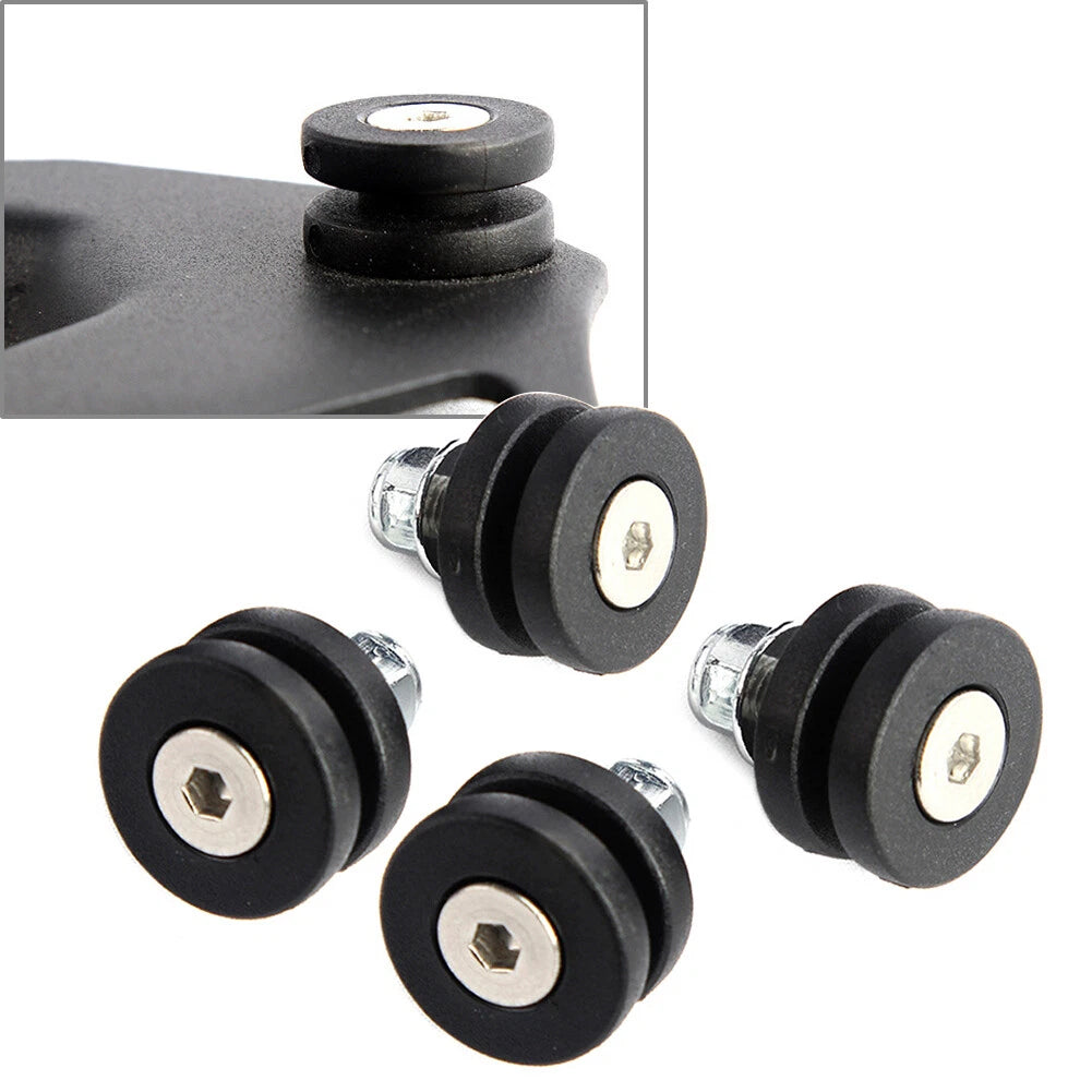 Set of 4 Motor Top Rear Luggage Box Case Trunk Bushing Pad Spacers