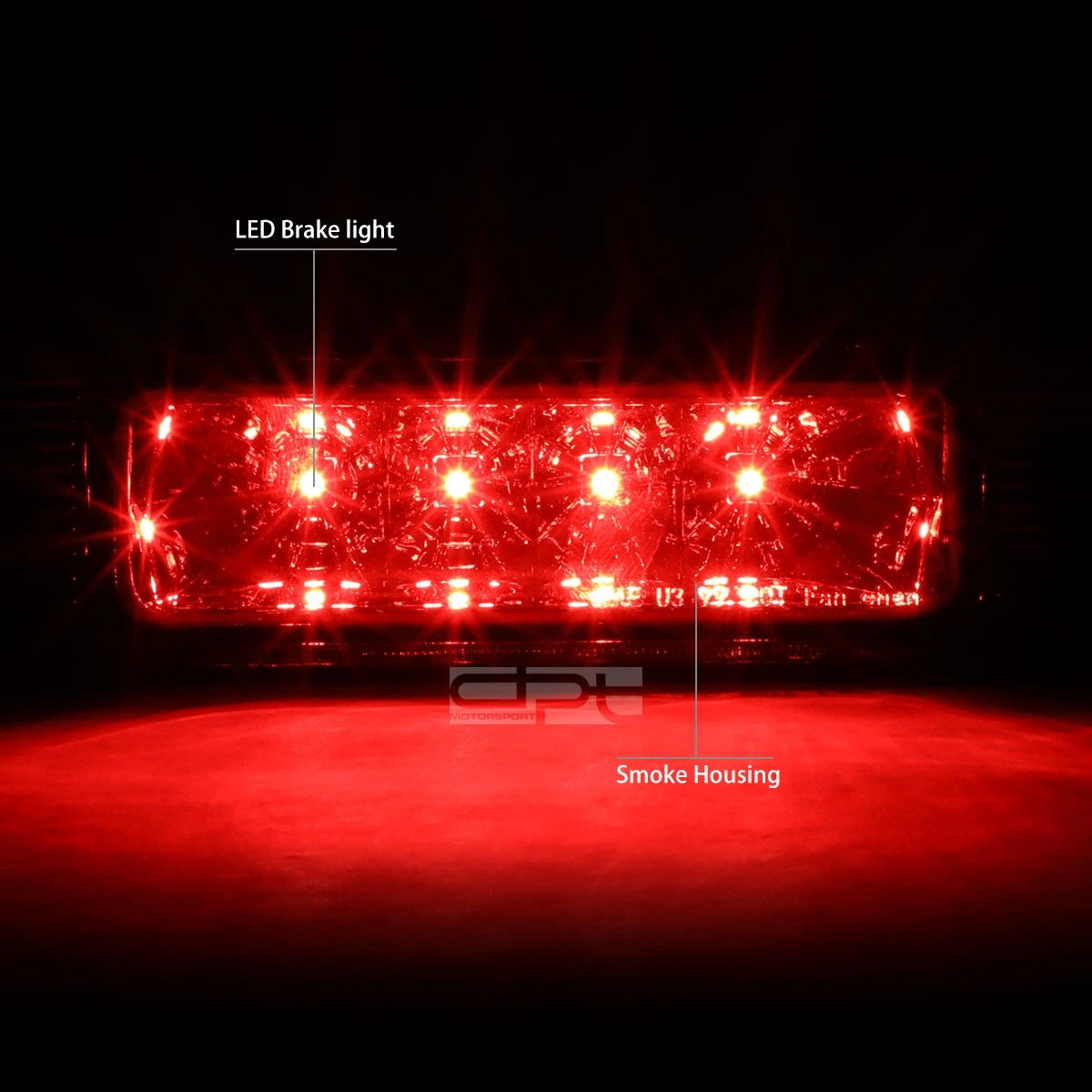 LED Third Brake Light for Jeep Grand Cherokee (1999–2004) - Smoked Lens