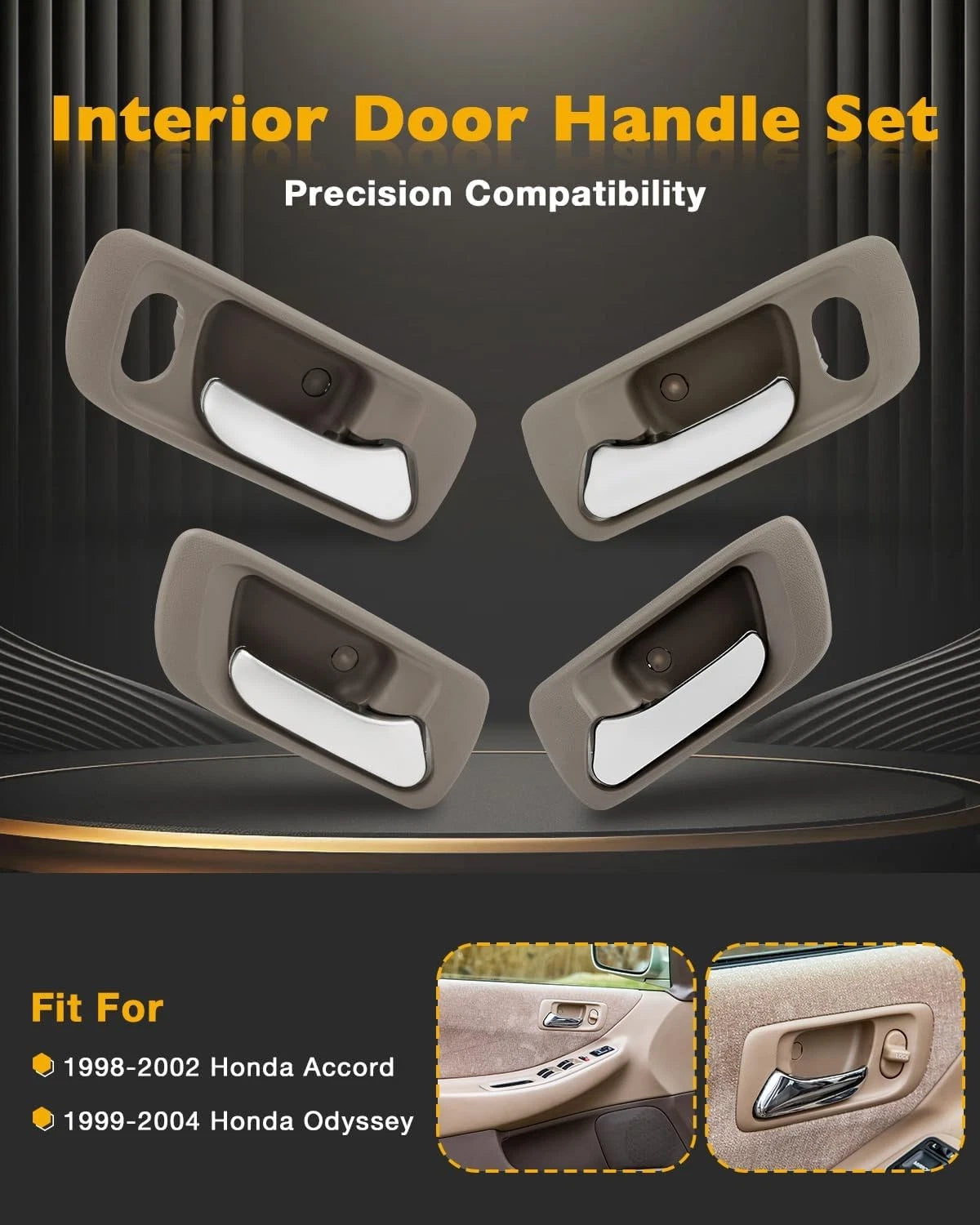Inside Interior Door Handle Kit for Honda Accord Odyssey (1998–2004) 72165S84A01ZC