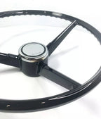 Steering Wheel Replacement Black 3 Spoke for 1967–1968 Chevrolet Pickup