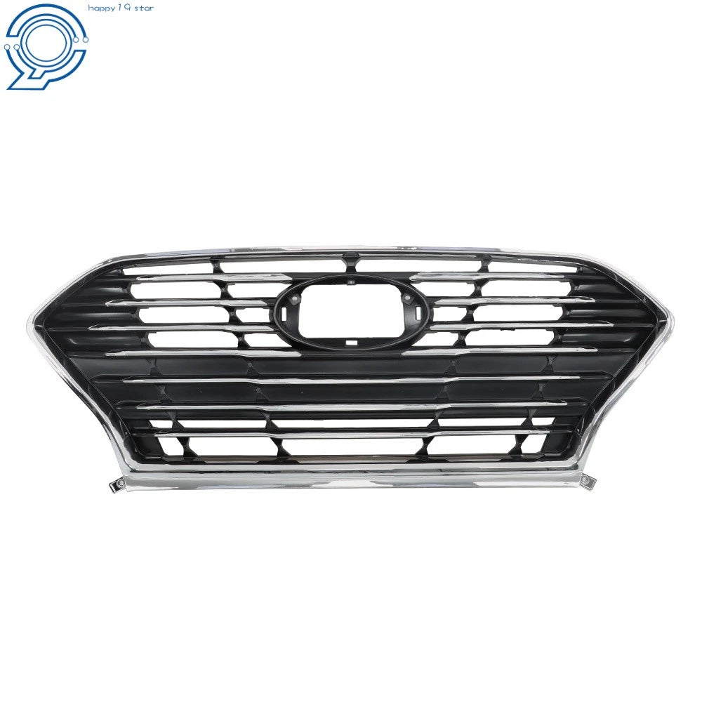 Chrome Black Front Bumper Grill for Hyundai Sonata (2018–2020) 86350C2AB0