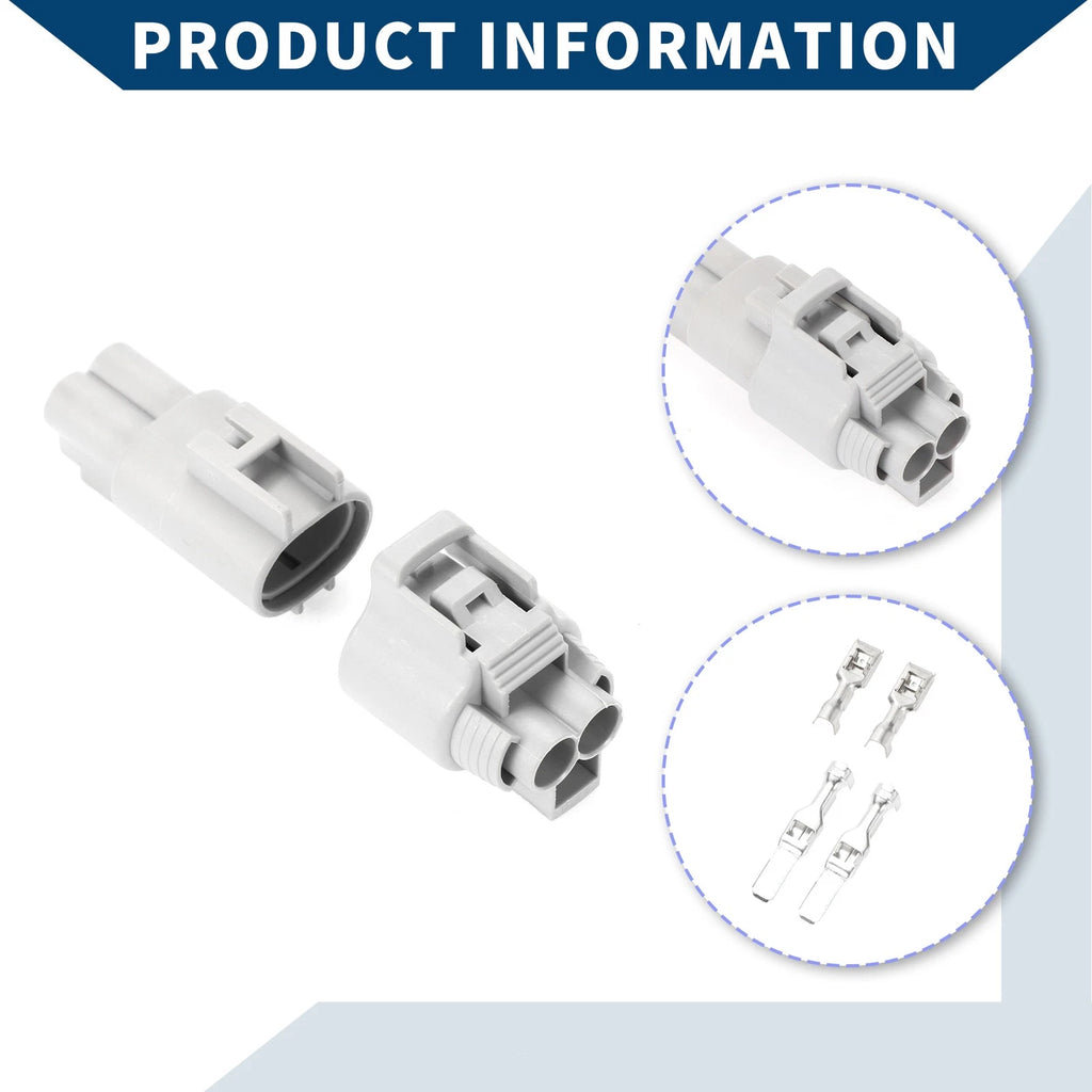 2 Pin Radiator Fan Connector Plug for Toyota RAV4 (1994–2000)