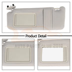 Sun Visor for Toyota Camry (2007) - Front Left Driver Side - Beige