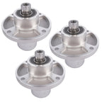 Set of 3 Spindles for Hustler Raptor Flip-Up (48-60 inch Deck)