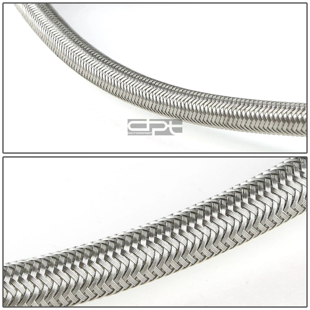 77" Braided Oil Feed Line for Turbocharger T3/T4