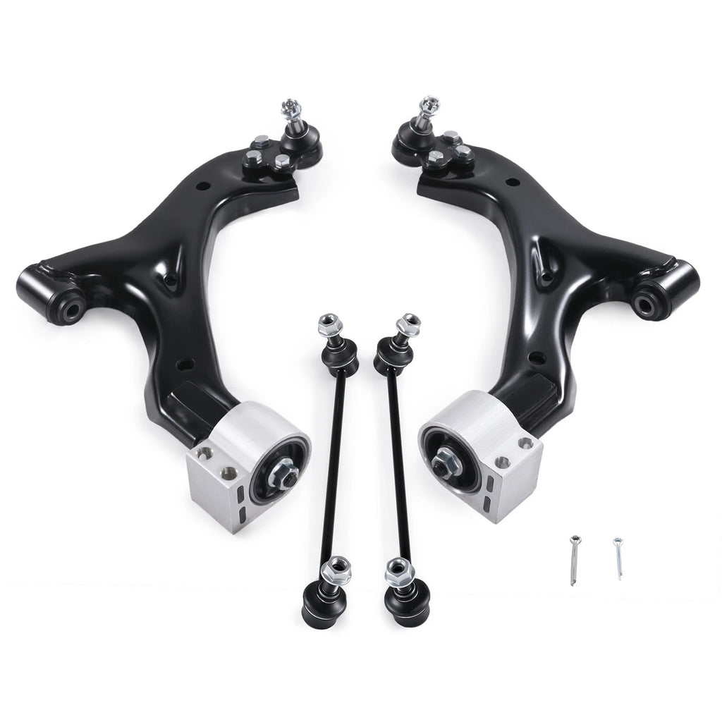 Set of 4 Front Lower Control Arms Sway Bar for Pontiac Torrent (2006–2009)