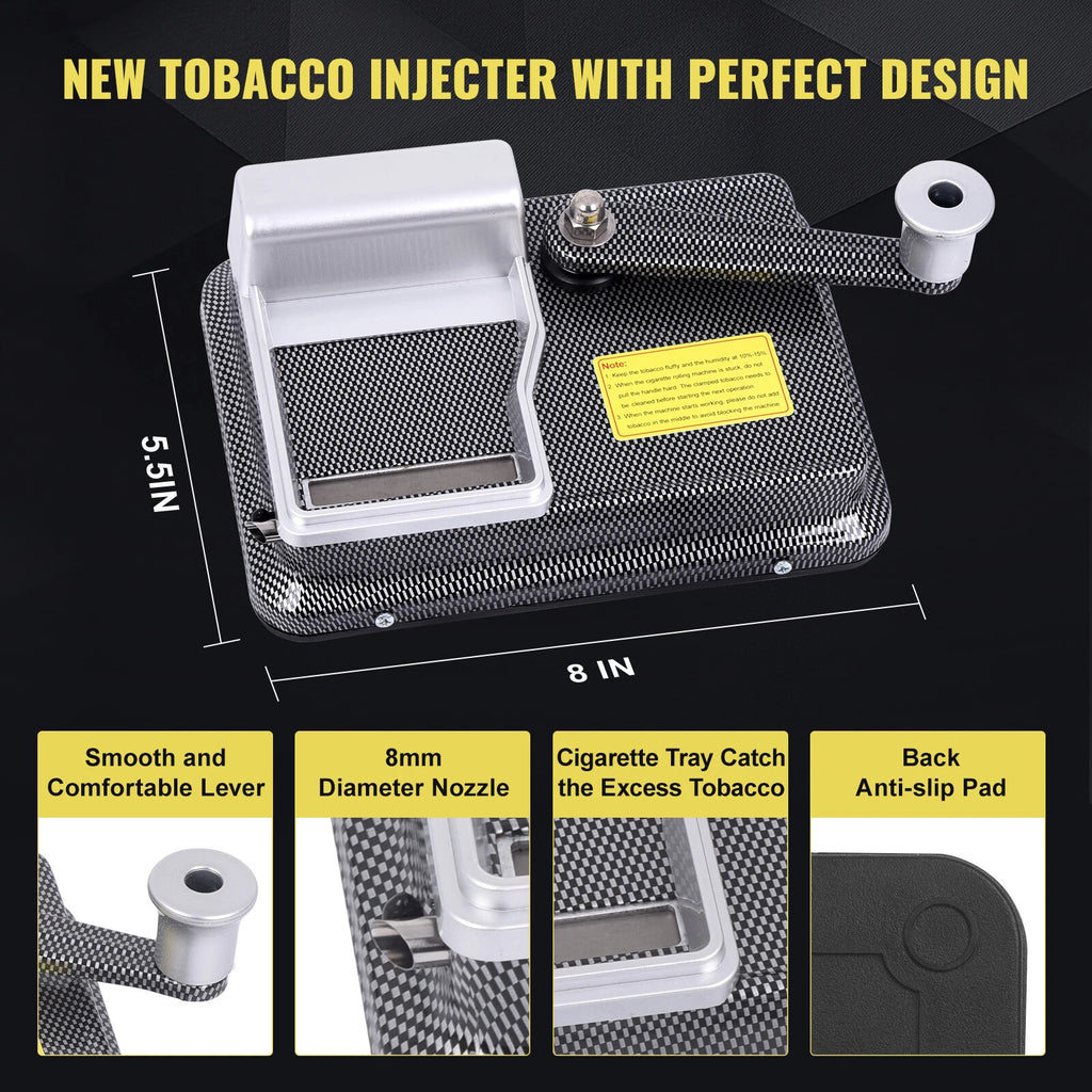 Portable Tobacco Injector Machine for Cigarette Making (5.5" X 8")