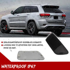 Smoked Lens Rear Bumper Reflectors for Jeep Grand Cherokee (2011–2020)