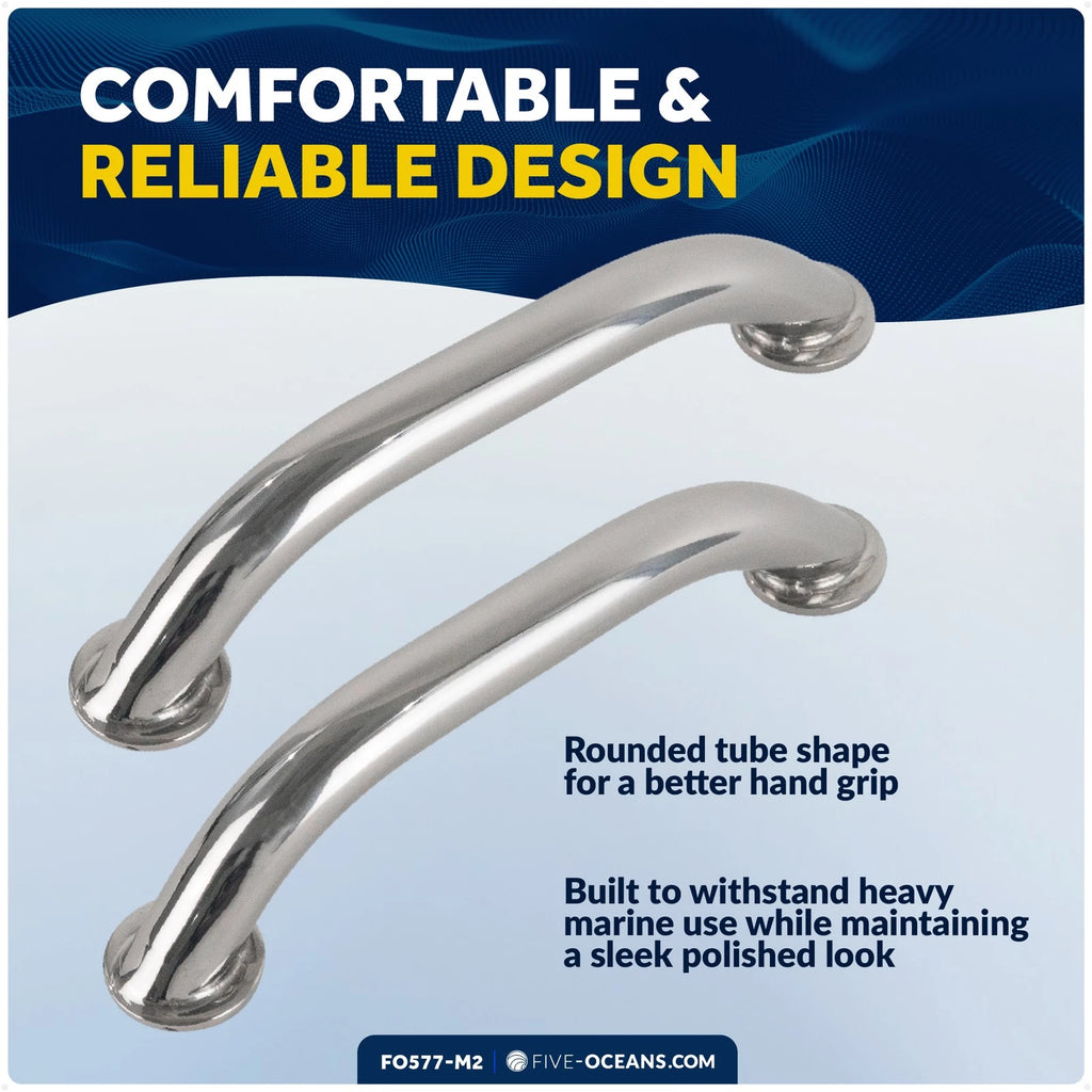2X Stainless Steel Grab Handle for Boat (9 Inch)