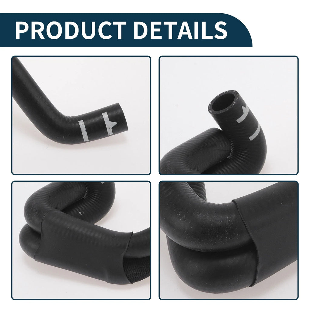 Radiator Hose Coolant Pipe for Audi A4 Quattro 2.0L (2009–2016) No. 06H121057AN Rubber Black
