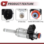 Fuel Injector P301-13-250B for Mazda 2 1.3L 16V (2011–2017)
