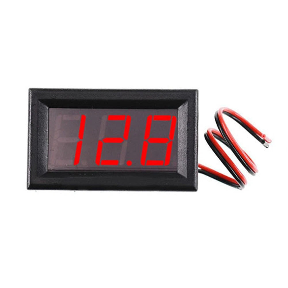 DC Voltmeter with 0.56 Inch LED Display for Universal Use