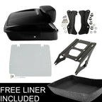 Chopped Trunk Mount Rack Plate Docking Kit for Harley Road Glide (2014–2023)