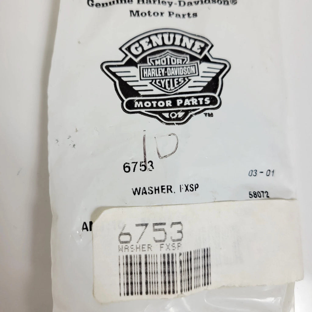 Washer Pack of 2 for Harley-Davidson FXSP (OEM 6753)