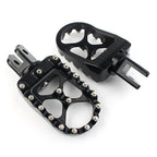 Black Footpeg Set for Harley Softail 2018-2023