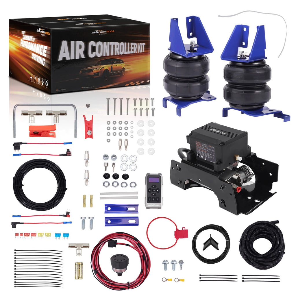 Air Suspension Helper + Wireless Compressor Kit for Toyota Tundra (2000–2006)