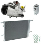 A/C Compressor Kit Replacement with Condenser for Lincoln MKZ 3.7L (2016–2016)