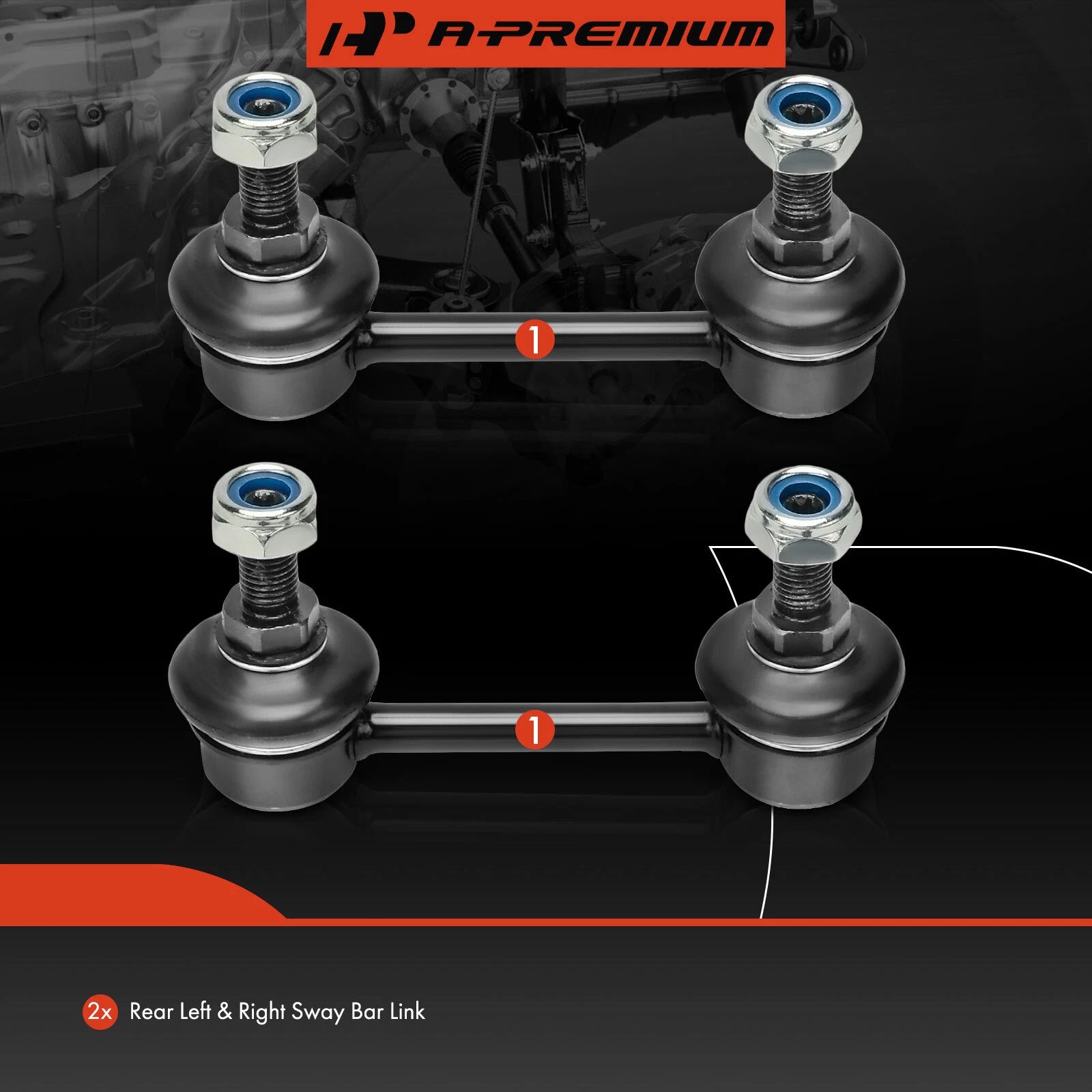 2X Rear Stabilizer Bar Link for Subaru Outback Legacy