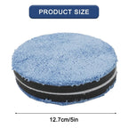 2 x Buffing Wax Polishing Sponge Foam Pad Kit for Car Polisher Drill